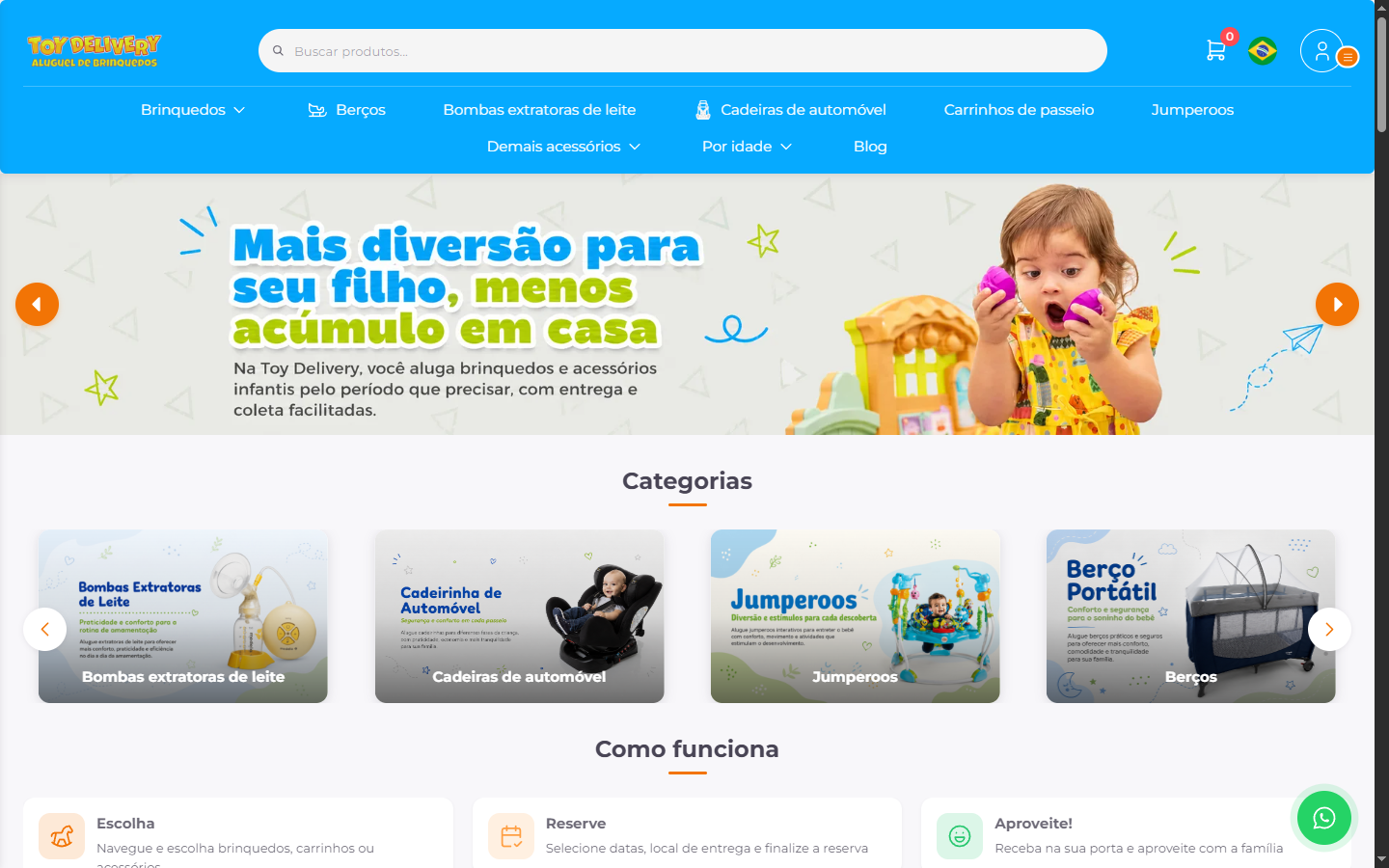 Capa — ToyDelivery