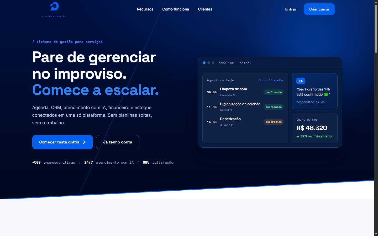 Capa — DamaLink