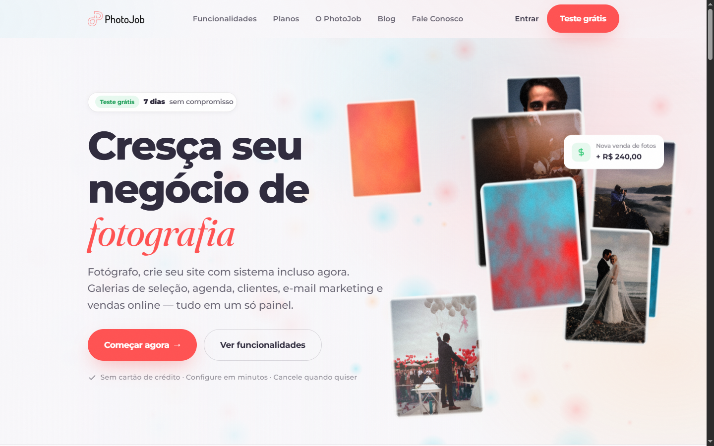 Capa — PhotoJob
